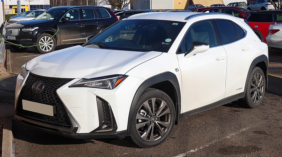 Lexus UX — photograph via Wikimedia Commons