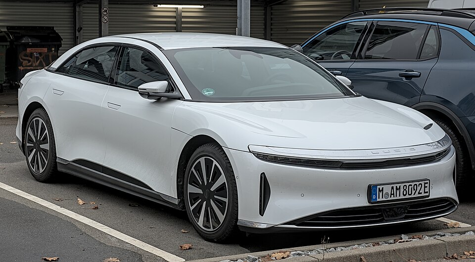 Lucid Air — photograph via Wikimedia Commons