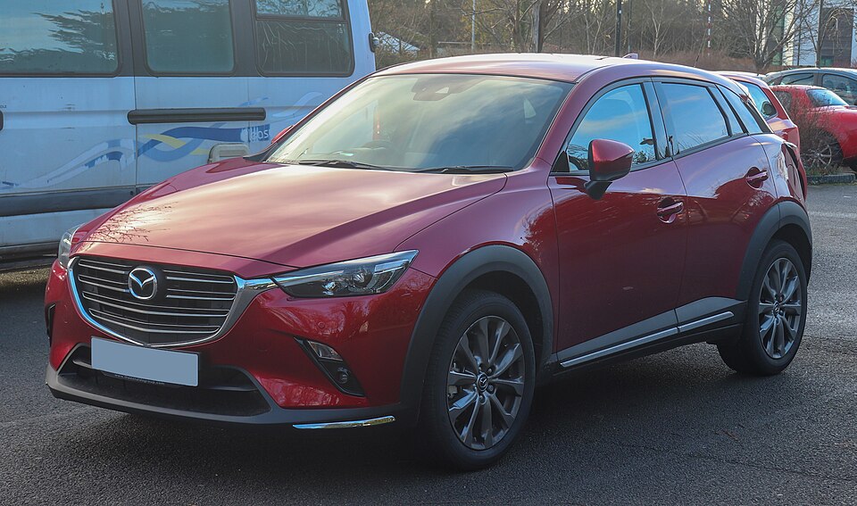 Mazda CX-3 — photograph via Wikimedia Commons