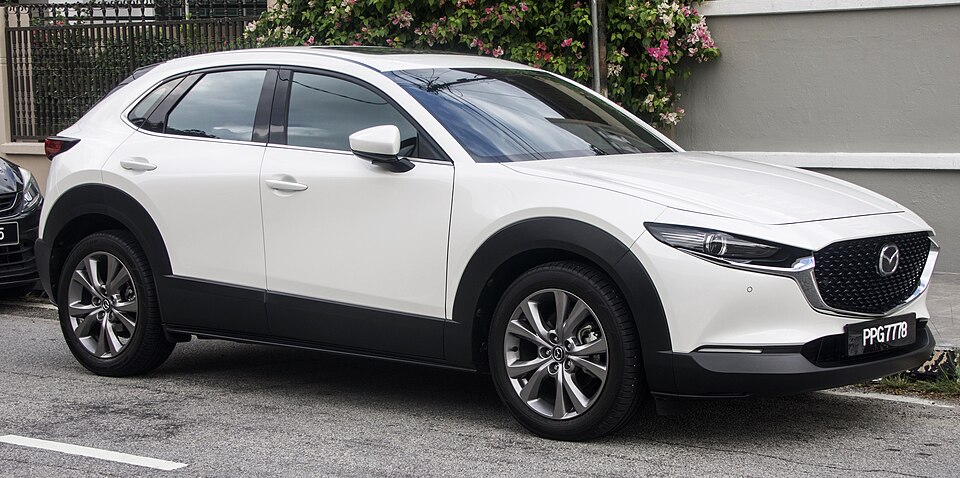 Mazda CX-30 — photograph via Wikimedia Commons