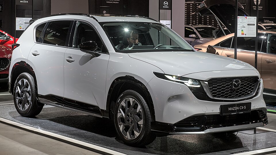 Mazda CX-5 — photograph via Wikimedia Commons