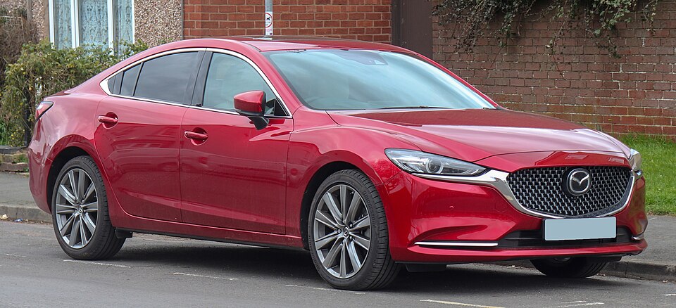 Mazda6 — photograph via Wikimedia Commons