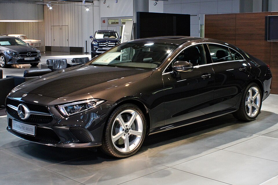 Mercedes-Benz CLS-Class — photograph via Wikimedia Commons