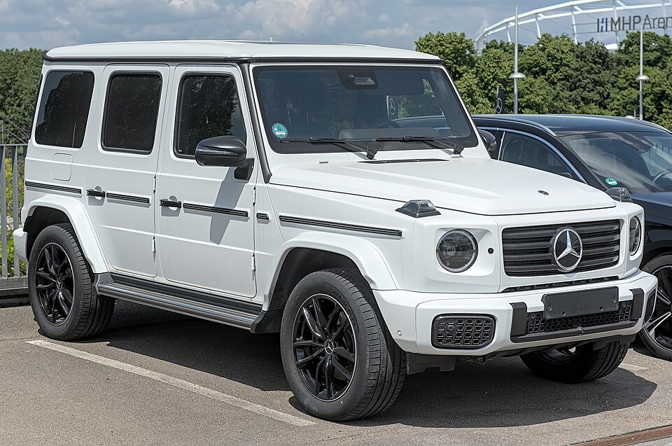 Mercedes-Benz G-Class — photograph via Wikimedia Commons
