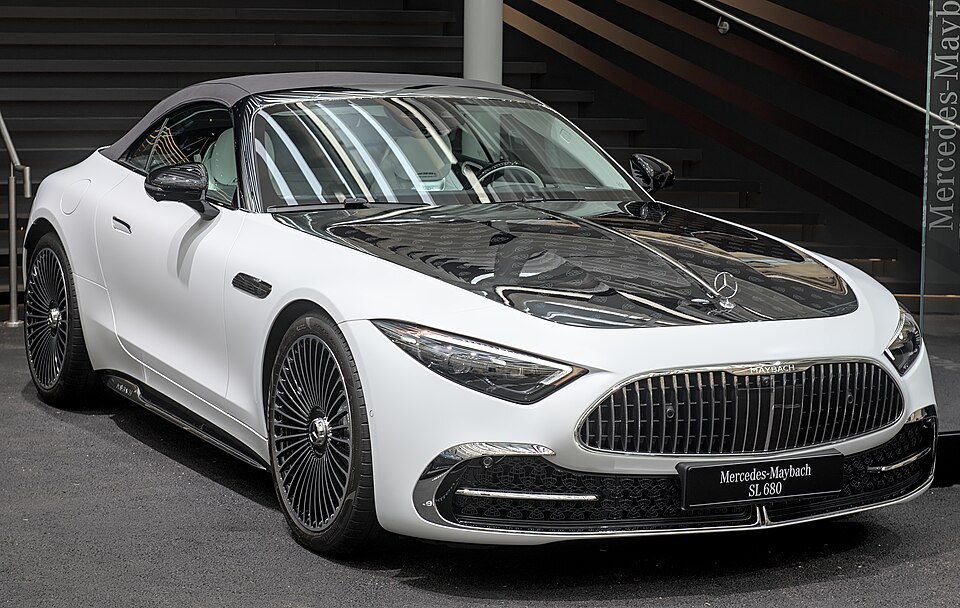 Mercedes-Benz SL-Class — photograph via Wikimedia Commons