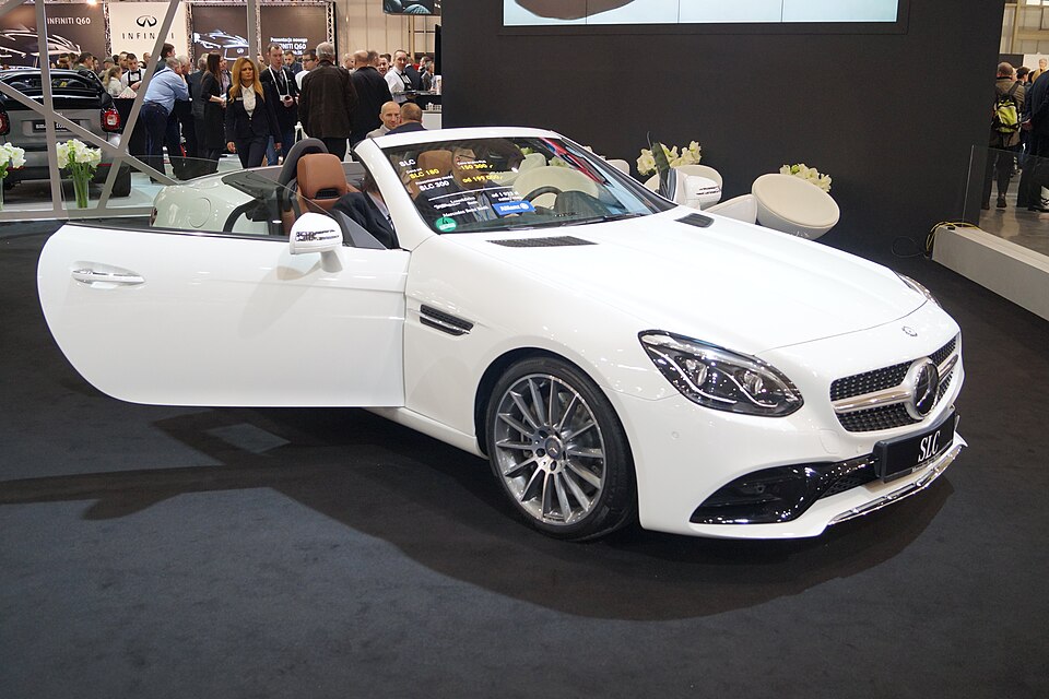 Mercedes-Benz SLC-Class — photograph via Wikimedia Commons