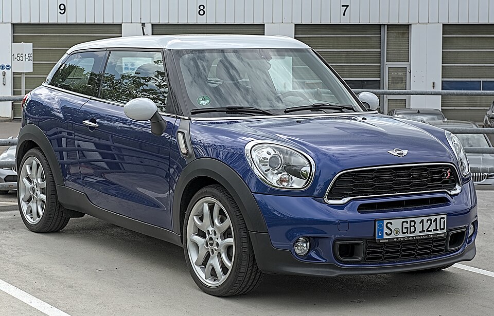 Mini Paceman — photograph via Wikimedia Commons