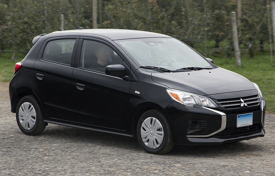 Mitsubishi Mirage — photograph via Wikimedia Commons
