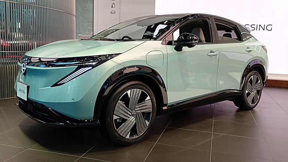 Nissan Ariya — photograph via Wikimedia Commons