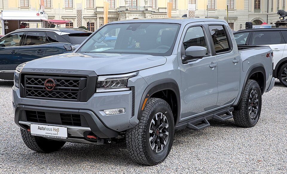 Nissan Frontier — photograph via Wikimedia Commons