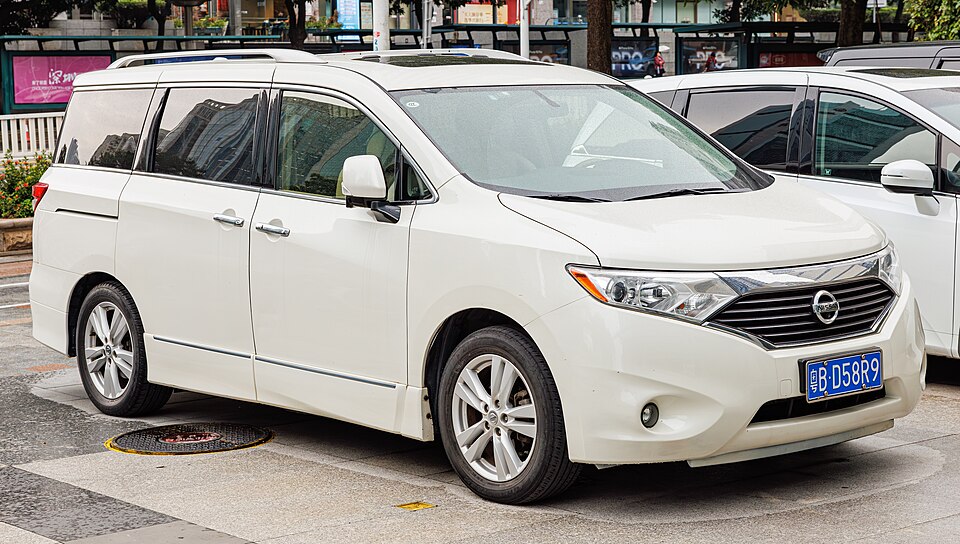 Nissan Quest — photograph via Wikimedia Commons