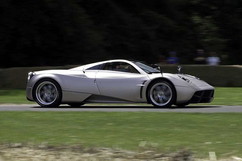 Pagani Huayra — photograph via Wikimedia Commons
