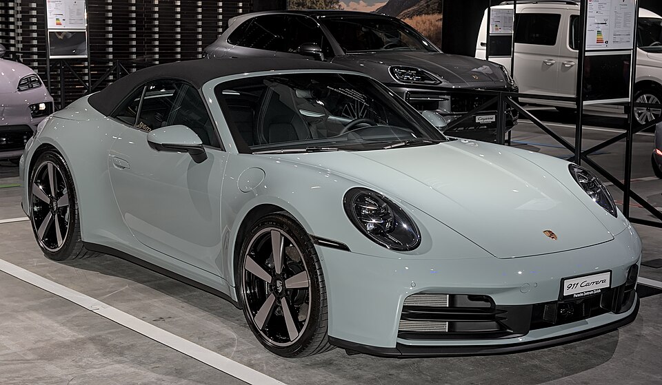 Porsche 911 — photograph via Wikimedia Commons