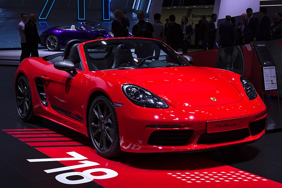 Porsche Boxster — photograph via Wikimedia Commons