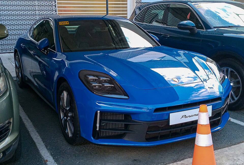 Porsche Panamera — photograph via Wikimedia Commons