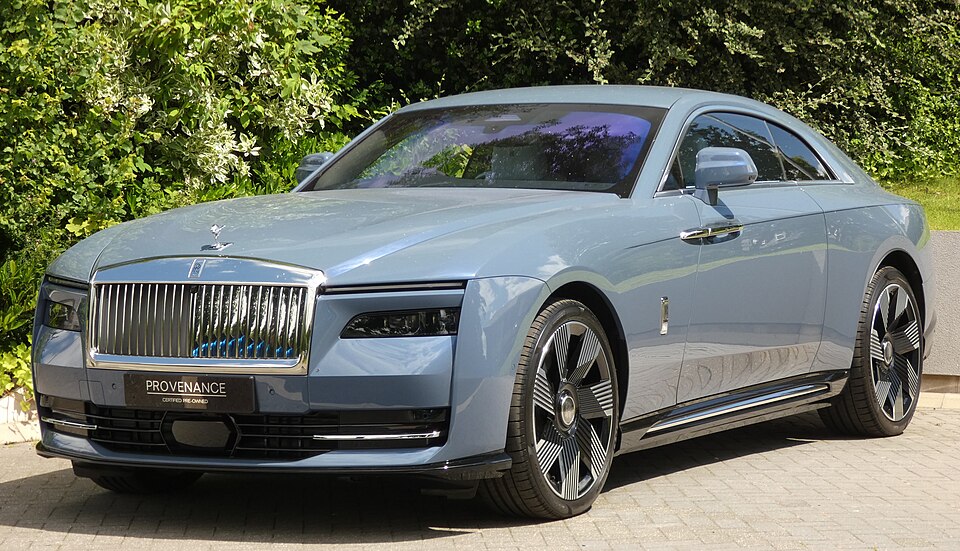 Rolls-Royce Spectre — photograph via Wikimedia Commons