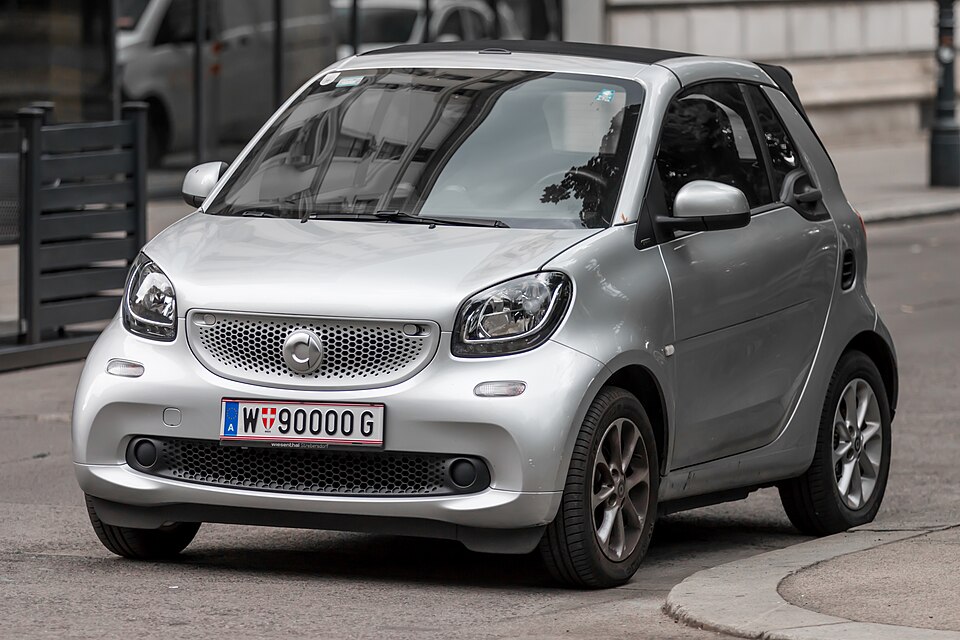 Smart Fortwo — photograph via Wikimedia Commons