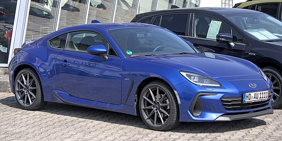 Subaru BRZ — photograph via Wikimedia Commons