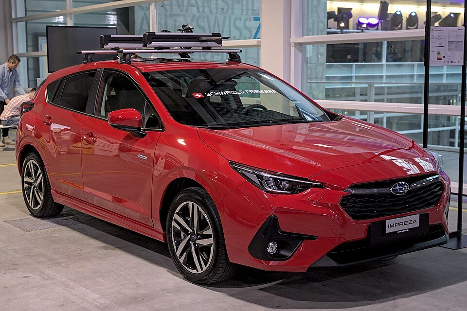 Subaru Impreza — photograph via Wikimedia Commons