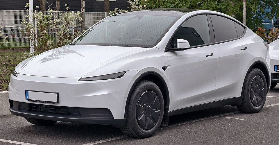 Tesla Model Y — photograph via Wikimedia Commons