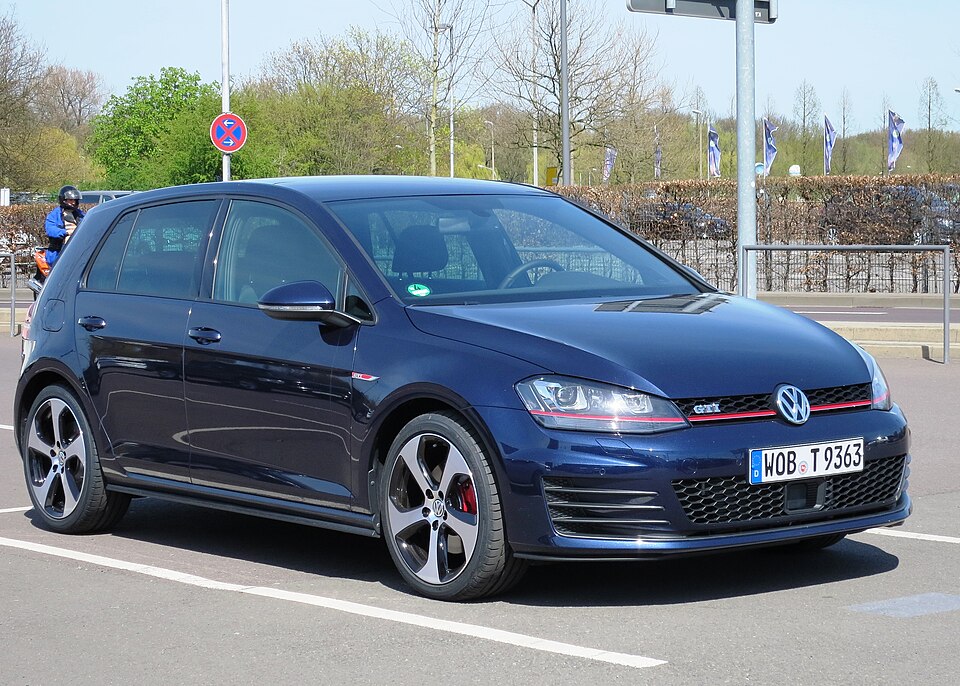 Volkswagen Golf GTI — photograph via Wikimedia Commons